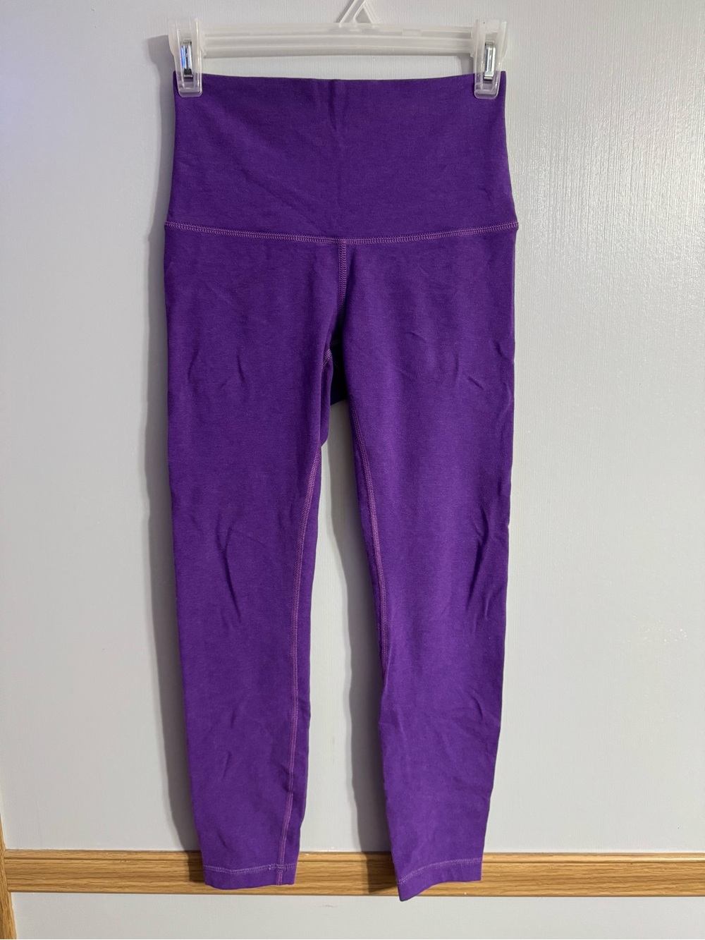 Lululemon Athletica Purple High Waisted Leggings Size 6